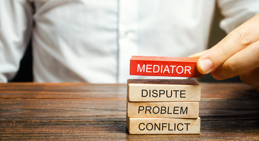 What is mediation during conflicts